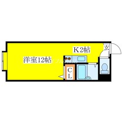 札幌国際大前 徒歩2分 3階の物件間取画像